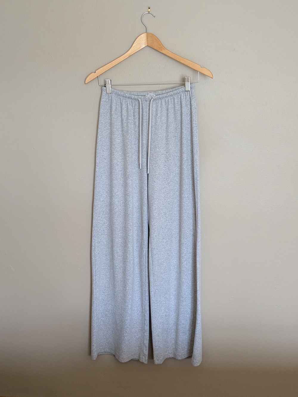 Aritzia Sunday Best Heather Grey Lounge Pants (2XS)